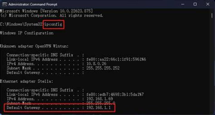how to find my router ip address