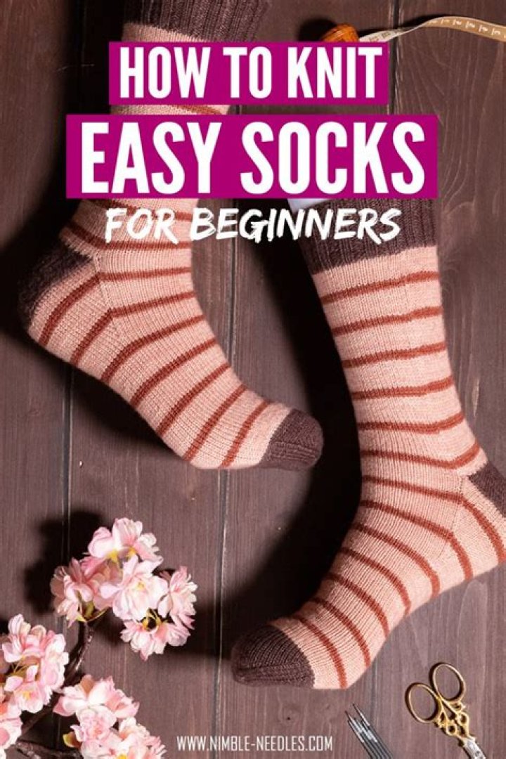 how to knit socks