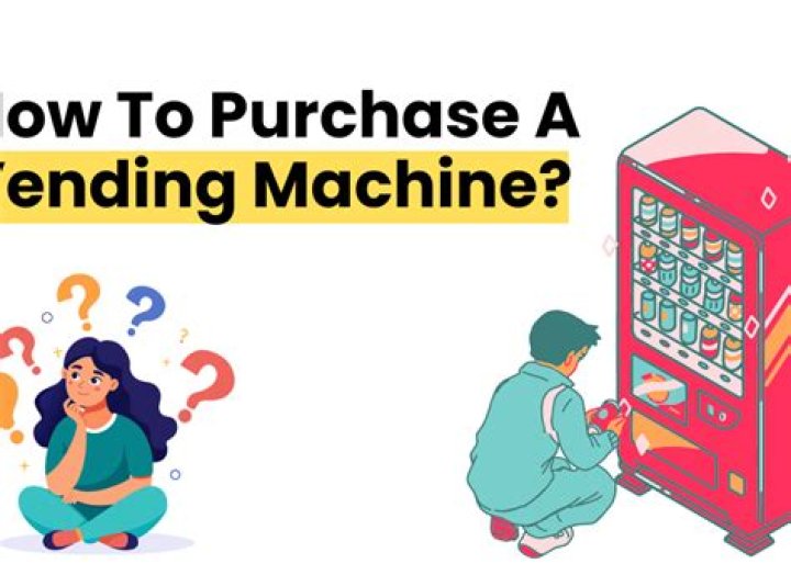 how to purchase a vending machine