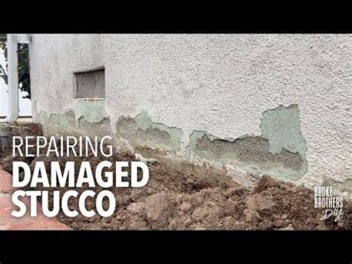 how to repair stucco