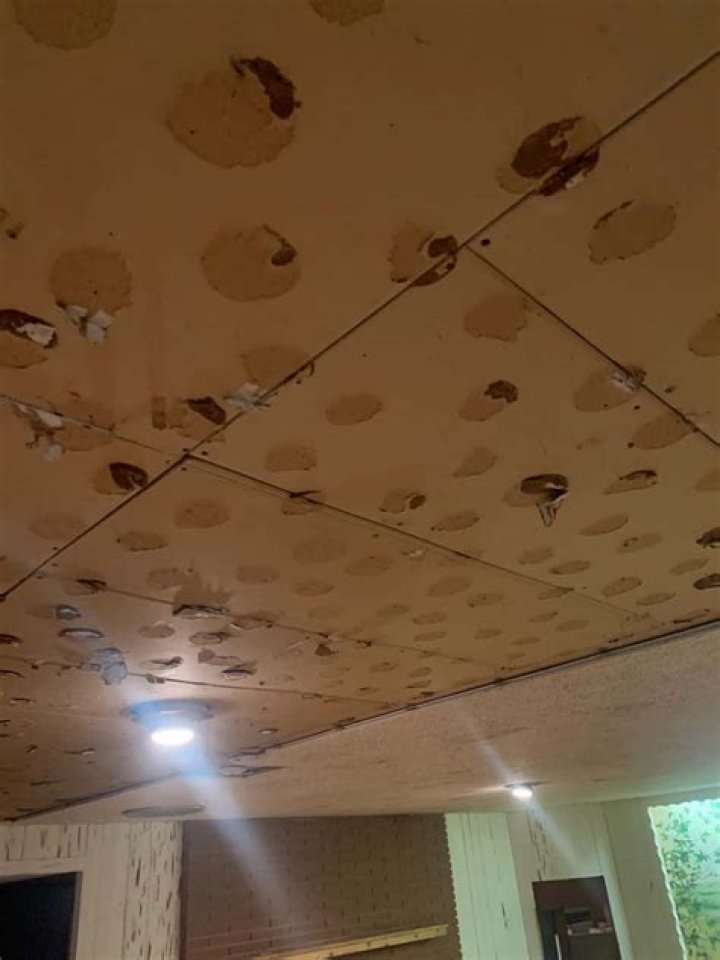How To Repair Water Bubble In Ceiling