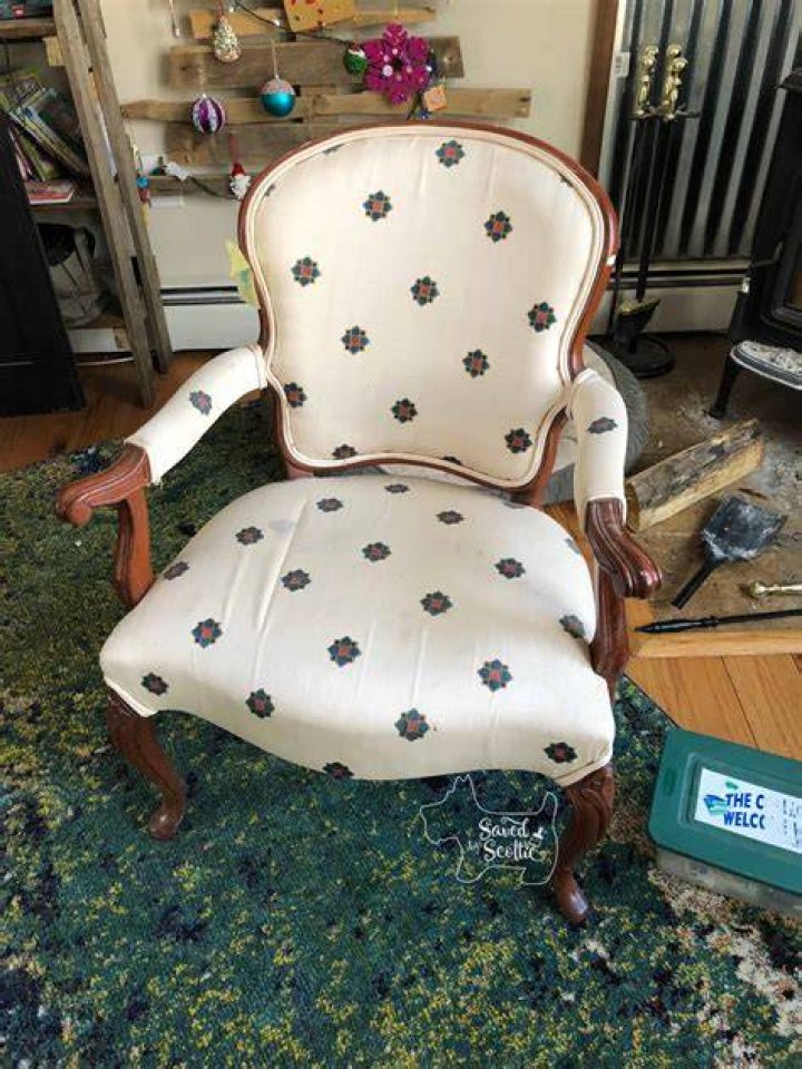 how to reupholster a chair seat