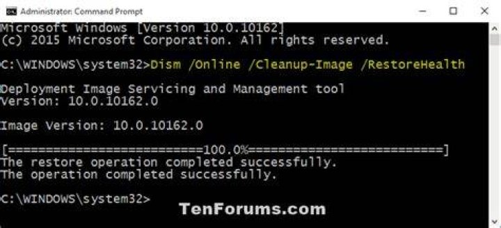 How To Run Dism Restore Health