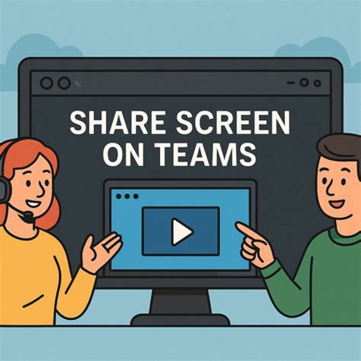 how to share screen on teams