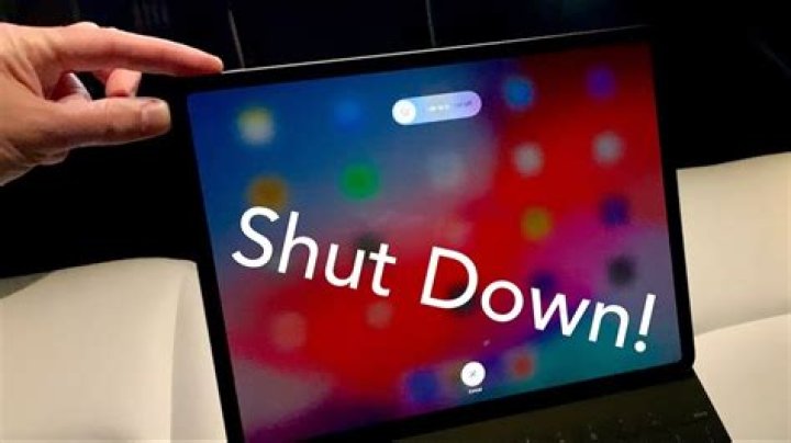 how to shut down ipad pro