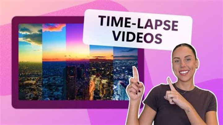 how to time lapse a video