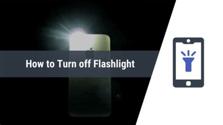 how to turn off flashlight on iphone 12
