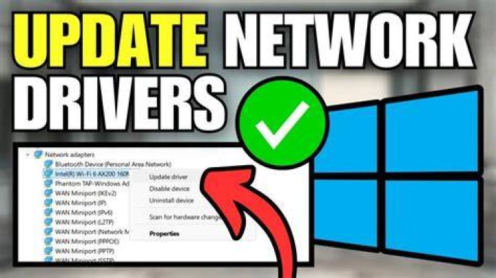 how to update network drivers