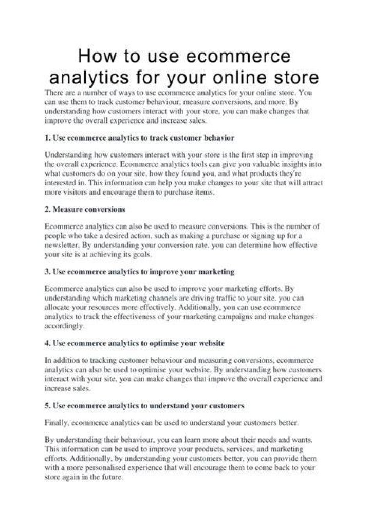 How to use e-commerce analytics to grow your online business? How to use e-commerce analytics to grow your online business?