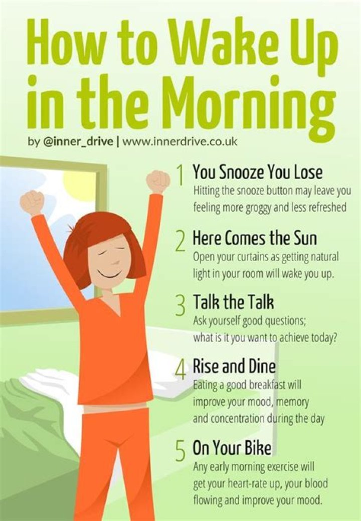 how to wake up fast