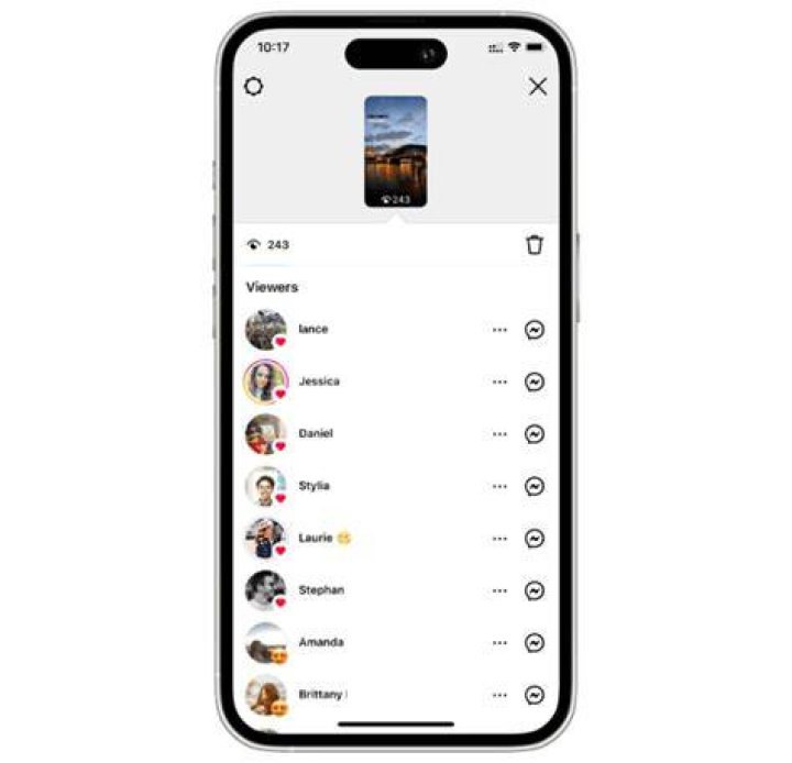 instagram story view