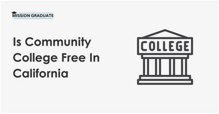 is community college free