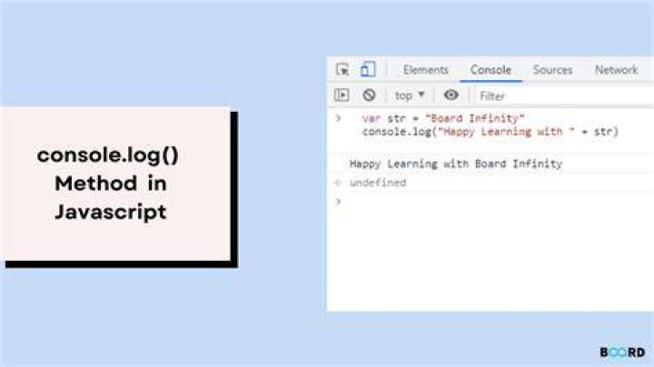 javascript console
