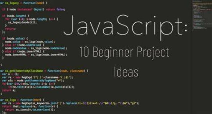 javascript projects for beginners