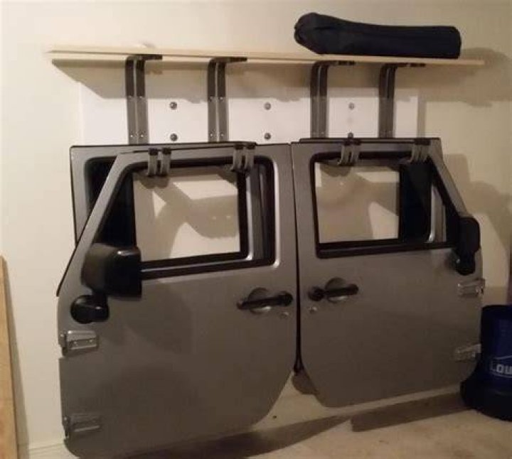 jeep door storage