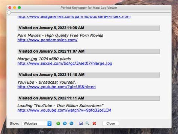 keylogger mac