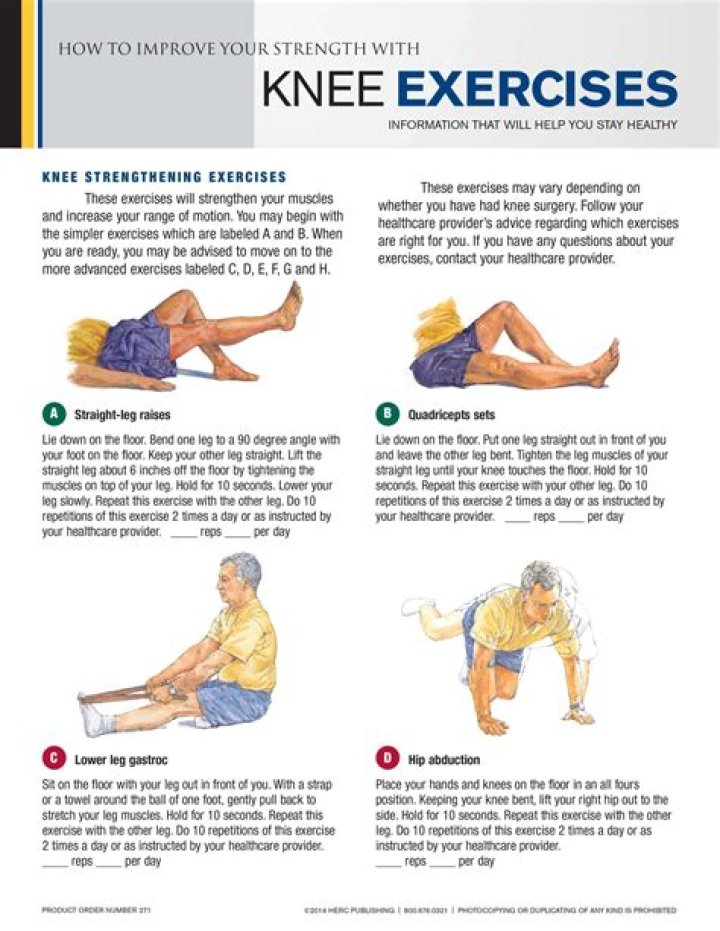 KNEES STRENGTHENING EXERCISES KNEES STRENGTHENING EXERCISES