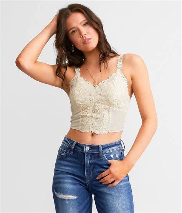 lace bralette top