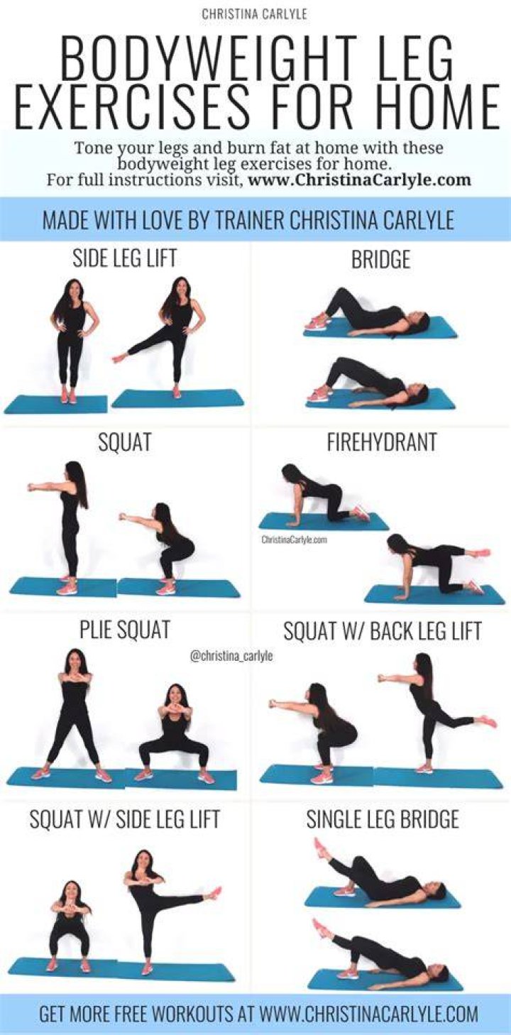 leg workout at home with dumbbells
