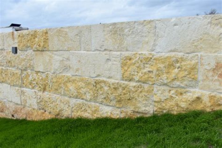 limestone wall