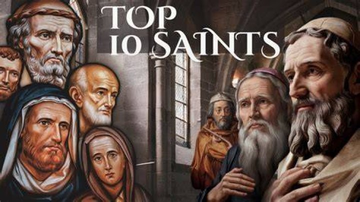 list of saints