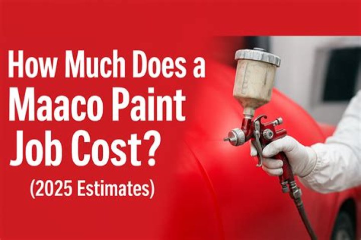 maaco paint job cost
