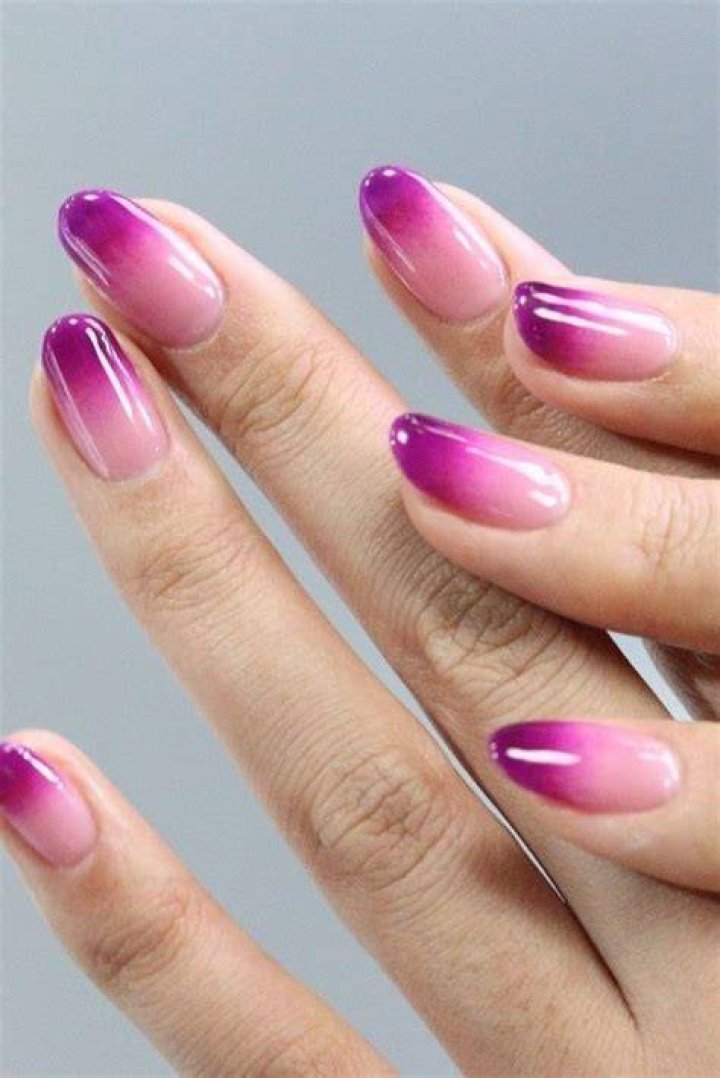 ombre nails colors
