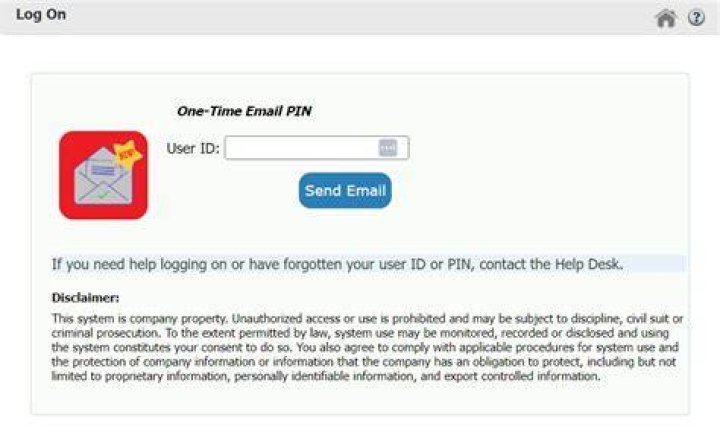 one time email