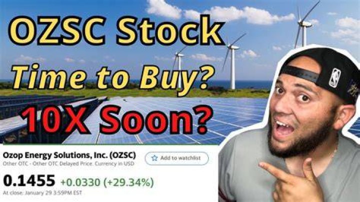 ozop energy solutions stock