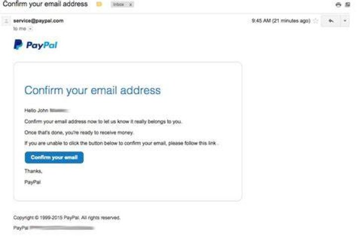 paypal email address