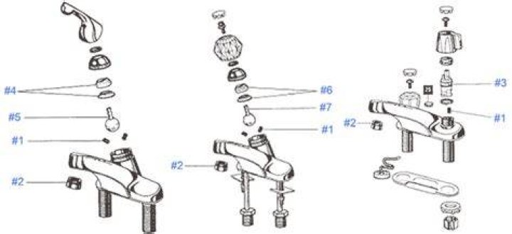 peerless faucet parts