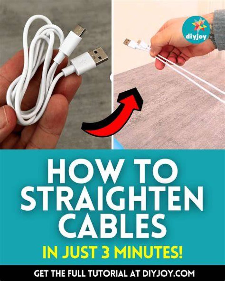 Question: How To Straighten A Cable