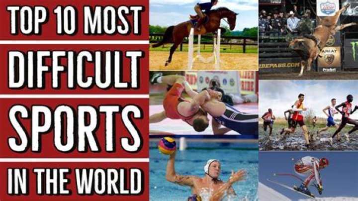 Question: What The Hardest Sport
