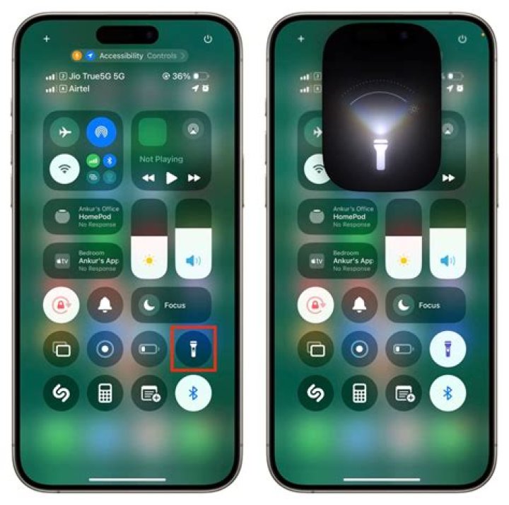 Question: Where Is Flashlight Iphone 11