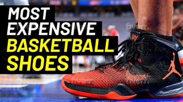 Quick Answer: What Are The Most Expensive Basketball Shoes