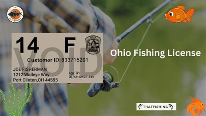 Quick Answer: What Does A Fishing License Cost In Ohio