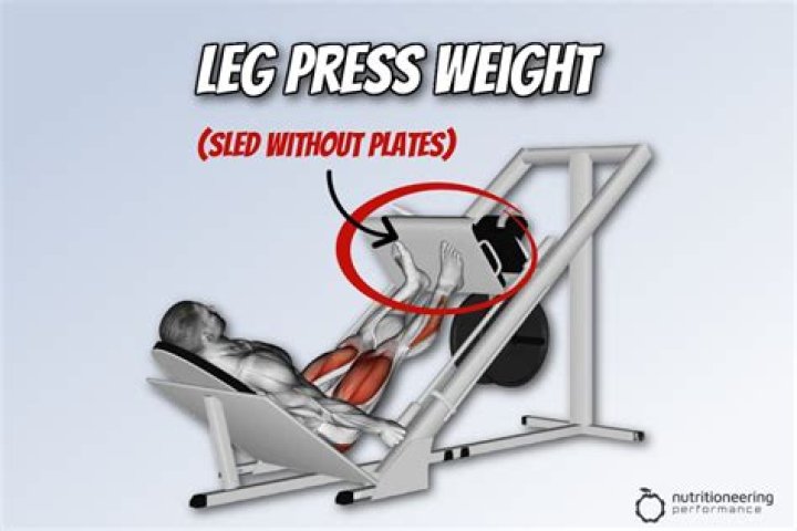 Quick Answer: What Is A Good Leg Press Weight