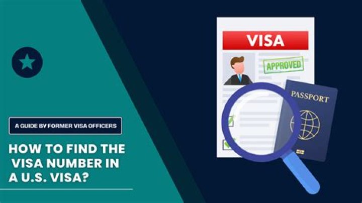 Quick Answer: Where Is The Visa Number On A Border Crossing Card