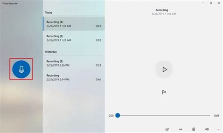 record audio windows 10