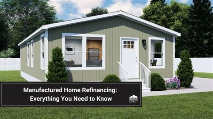 refinance manufactured home