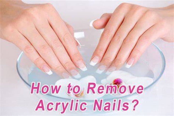 removing fake nails