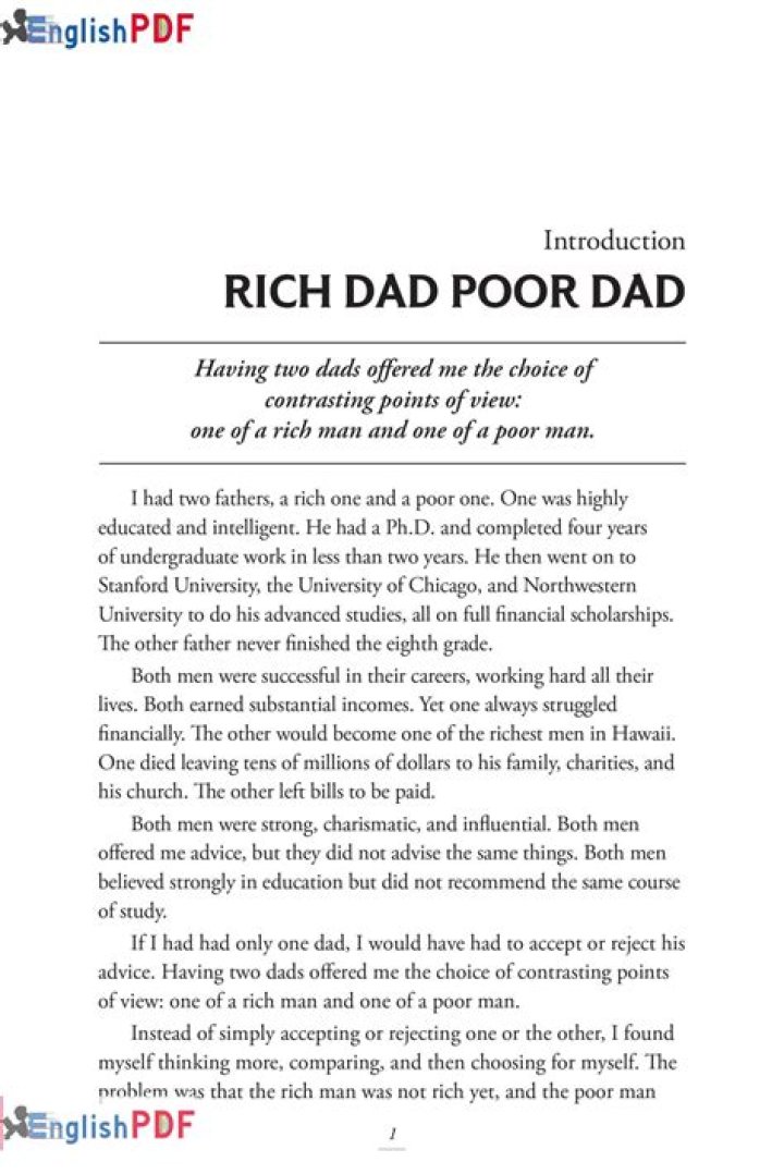 rich dad poor dad pdf