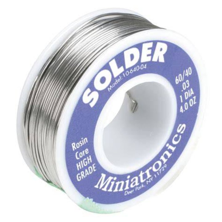 rosin core solder