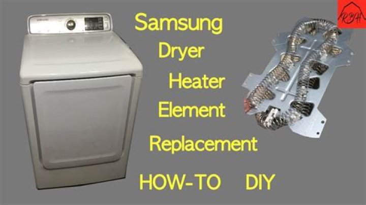samsung dryer heating element replacement