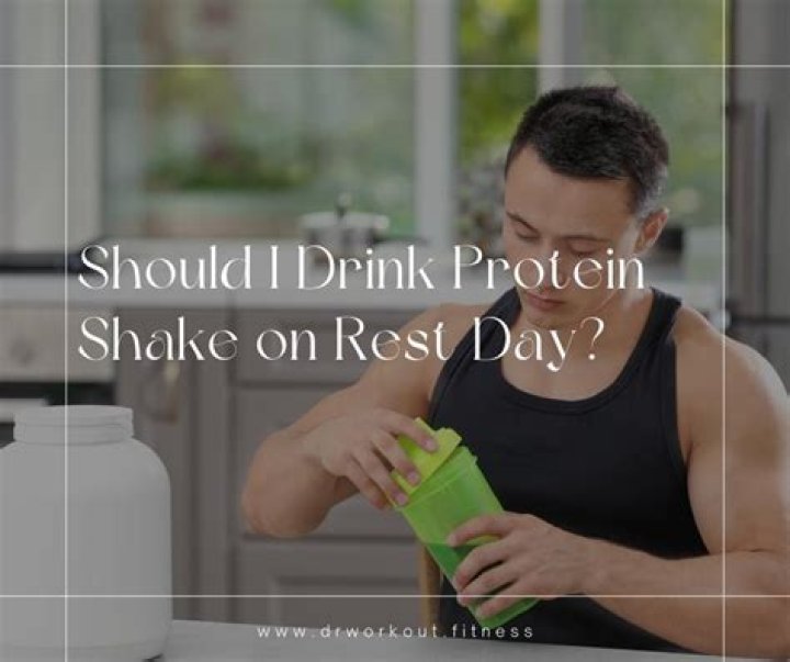 should i drink protein shake before or after workout