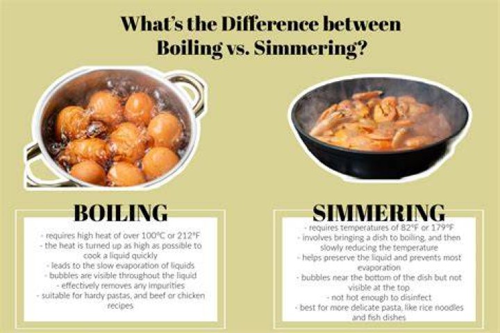 Simmer Temperature Simmer Temperature