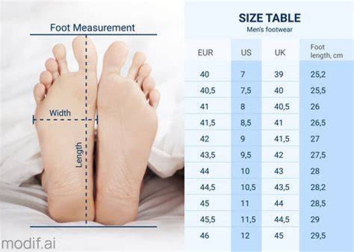 size 40 shoes