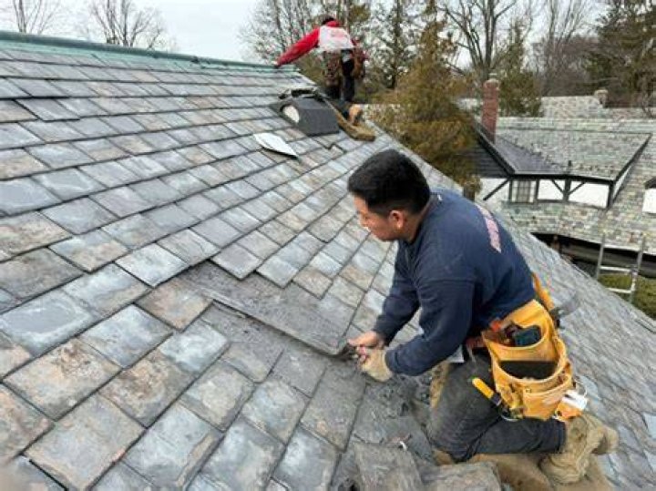 slate roof repair