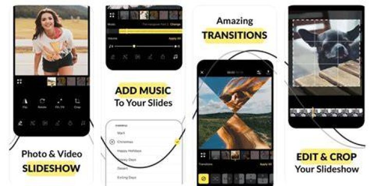 slideshow with music app
