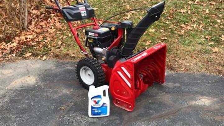 snowblower oil